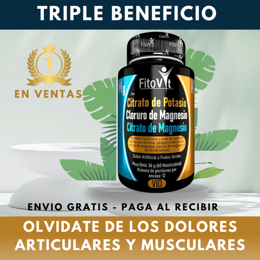 Citrato de Magnesio                     EL MEJOR DEL MERCADO