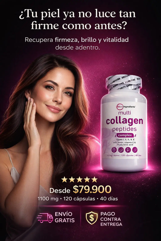 Multi Collagen Peptides Complex (5 en 1)