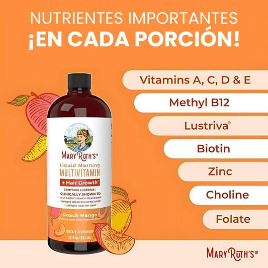 MARY RUTH'S-MULTIVITAMIN + HAIR GROWTH