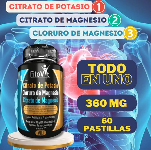 Citrato de Magnesio                     EL MEJOR DEL MERCADO
